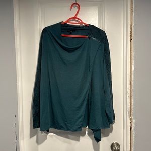 NWT- DG2, Drape Front, Easy Jacket.